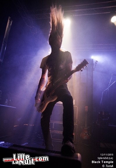 In Flames + Black Temple au Splendid en live - photo n°2