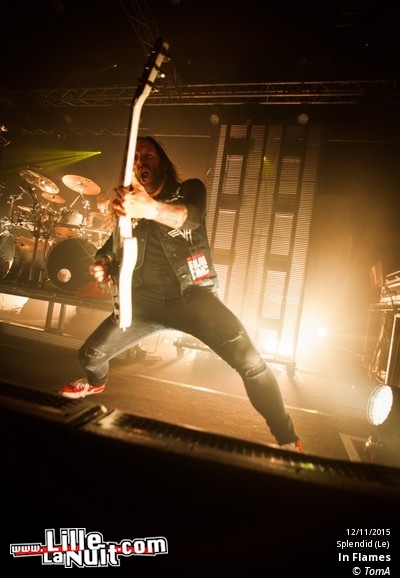 In Flames + Black Temple au Splendid en live - photo n°11