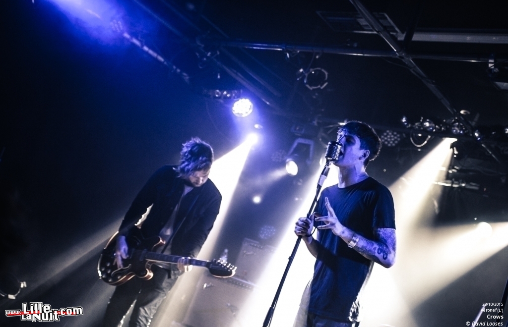 Metz + Crows à l’Aéronef en live - photo n°8