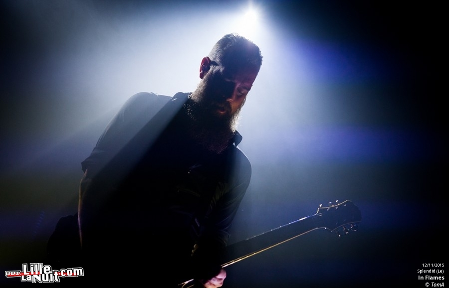 In Flames + Black Temple au Splendid en live - photo n°9