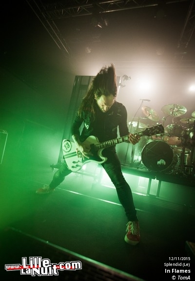 In Flames + Black Temple au Splendid en live - photo n°24