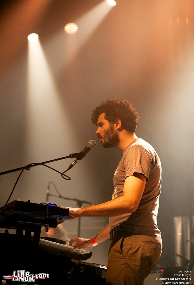 Bertrand  Belin + H-Burns au Grand Mix en live - photo n°3