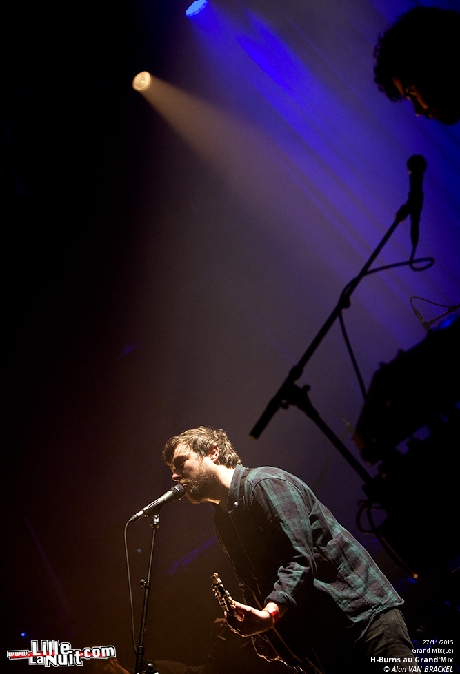 Bertrand  Belin + H-Burns au Grand Mix en live - photo n°5