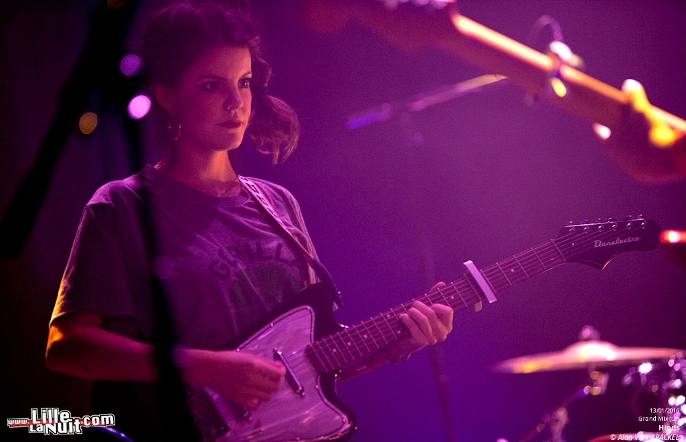 Hinds + Sun Club au Grand Mix en live - photo n°2