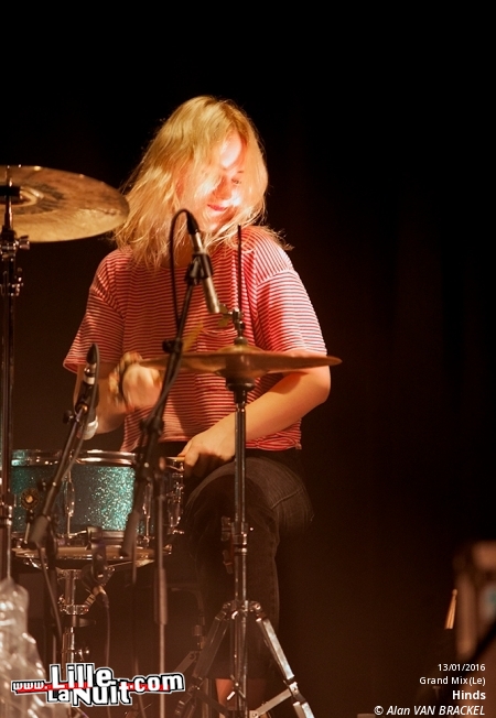 Hinds + Sun Club au Grand Mix en live - photo n°10