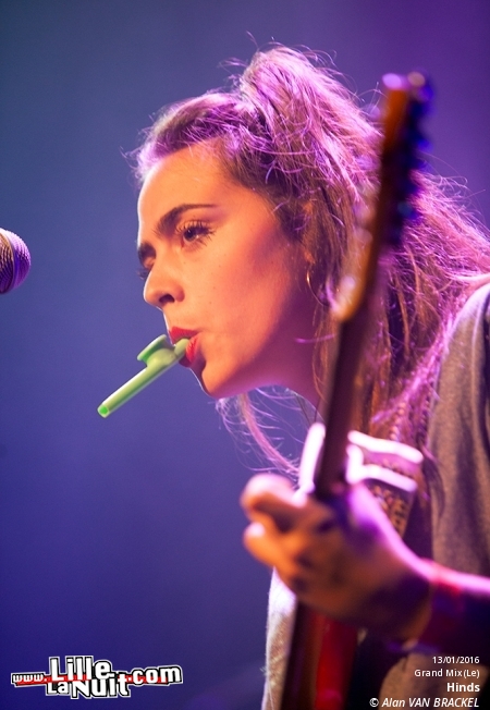 Hinds + Sun Club au Grand Mix en live - photo n°8
