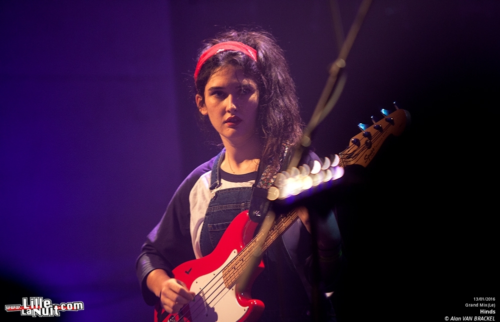 Hinds + Sun Club au Grand Mix en live - photo n°9