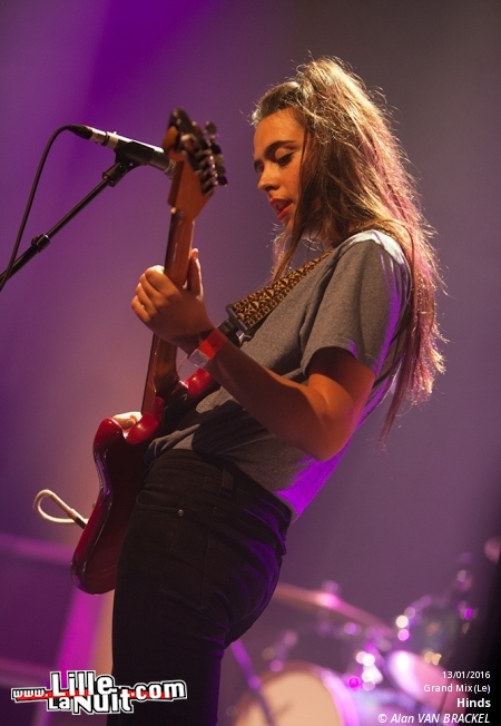 Hinds + Sun Club au Grand Mix en live - photo n°12