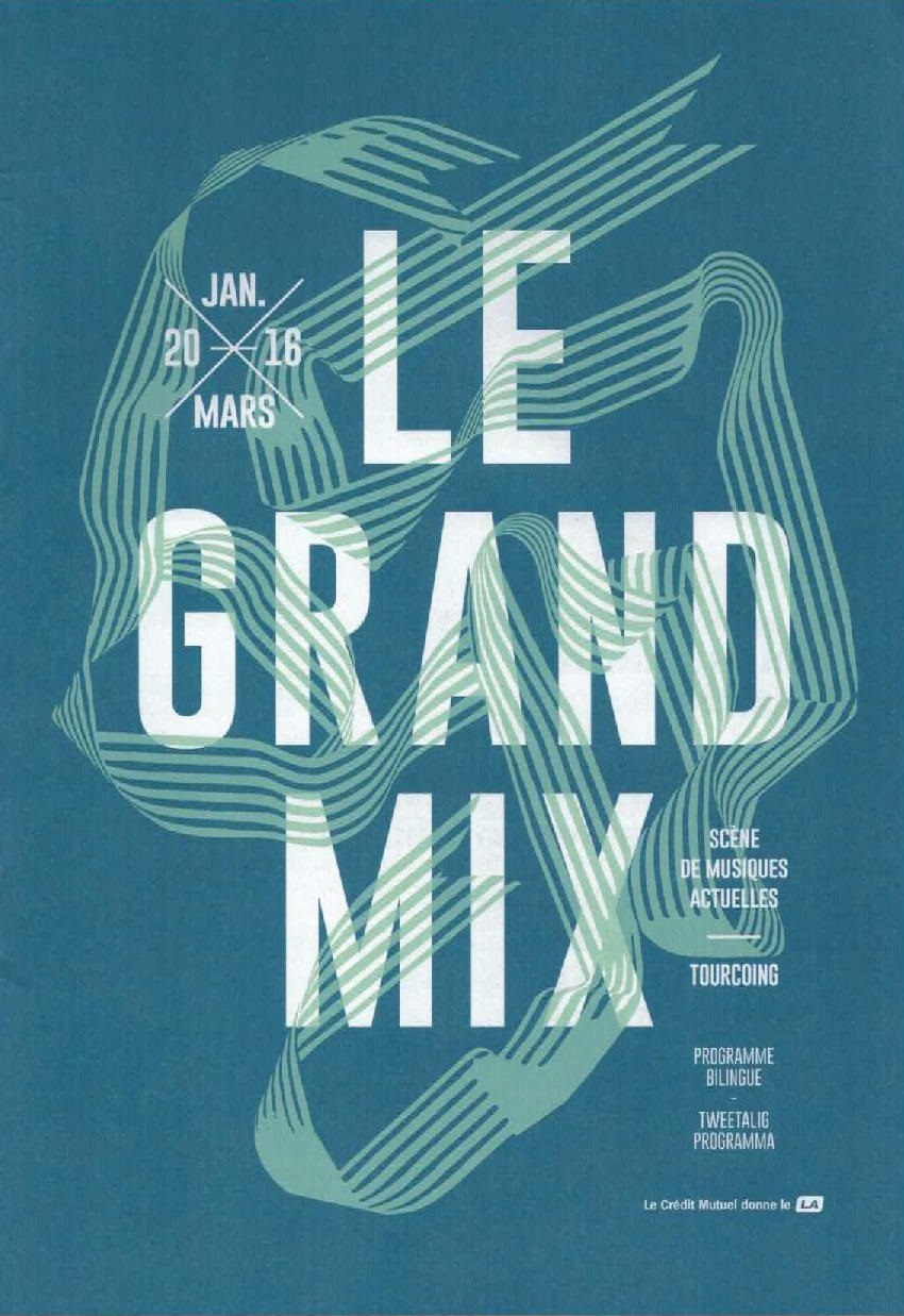 Les concerts au Grand Mix début 2016
