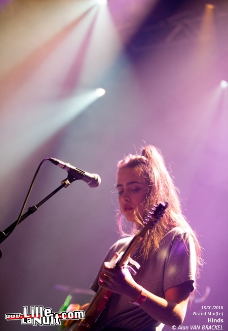 Hinds + Sun Club au Grand Mix en live - photo n°7