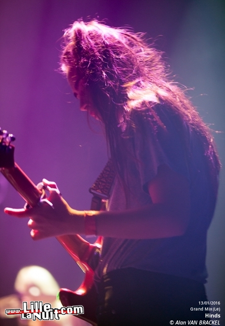 Hinds + Sun Club au Grand Mix en live - photo n°3