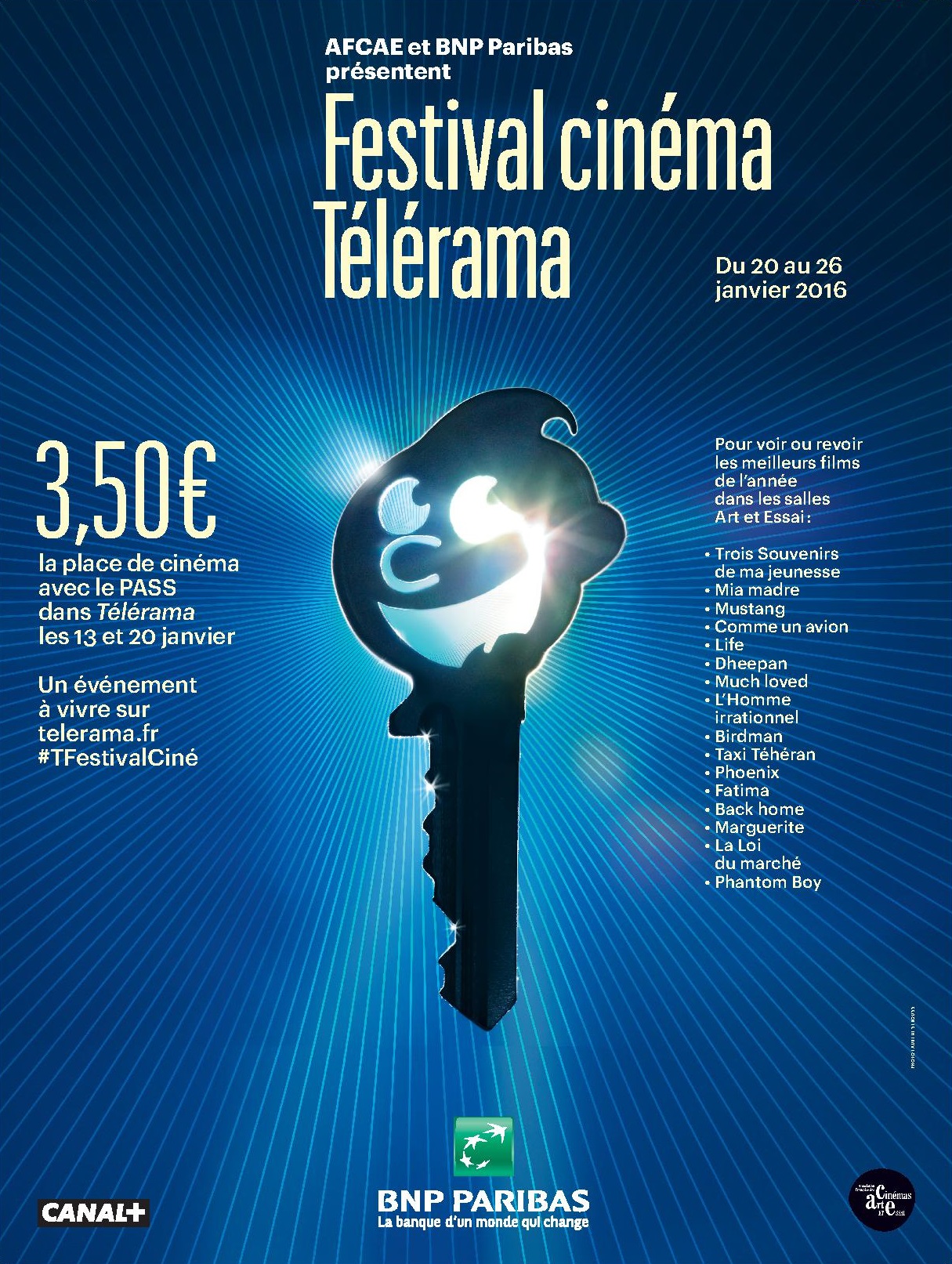 Festival Cinéma Télérama : les meilleurs films de 2015 à 3€50