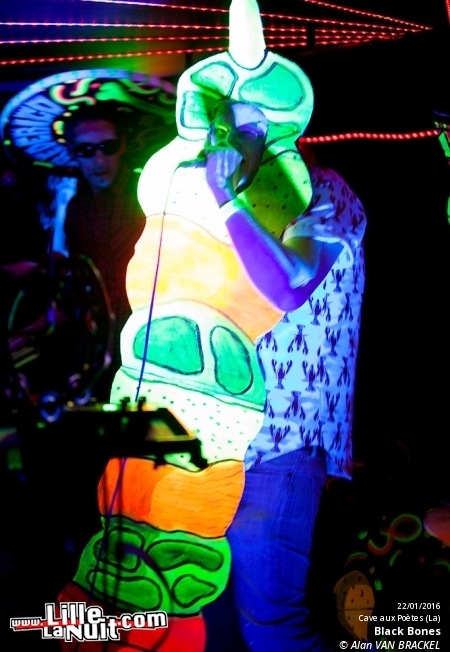 Black Bones + Barotti à la Cave aux poètes en live - photo n°3