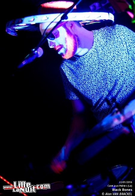 Black Bones + Barotti à la Cave aux poètes en live - photo n°2