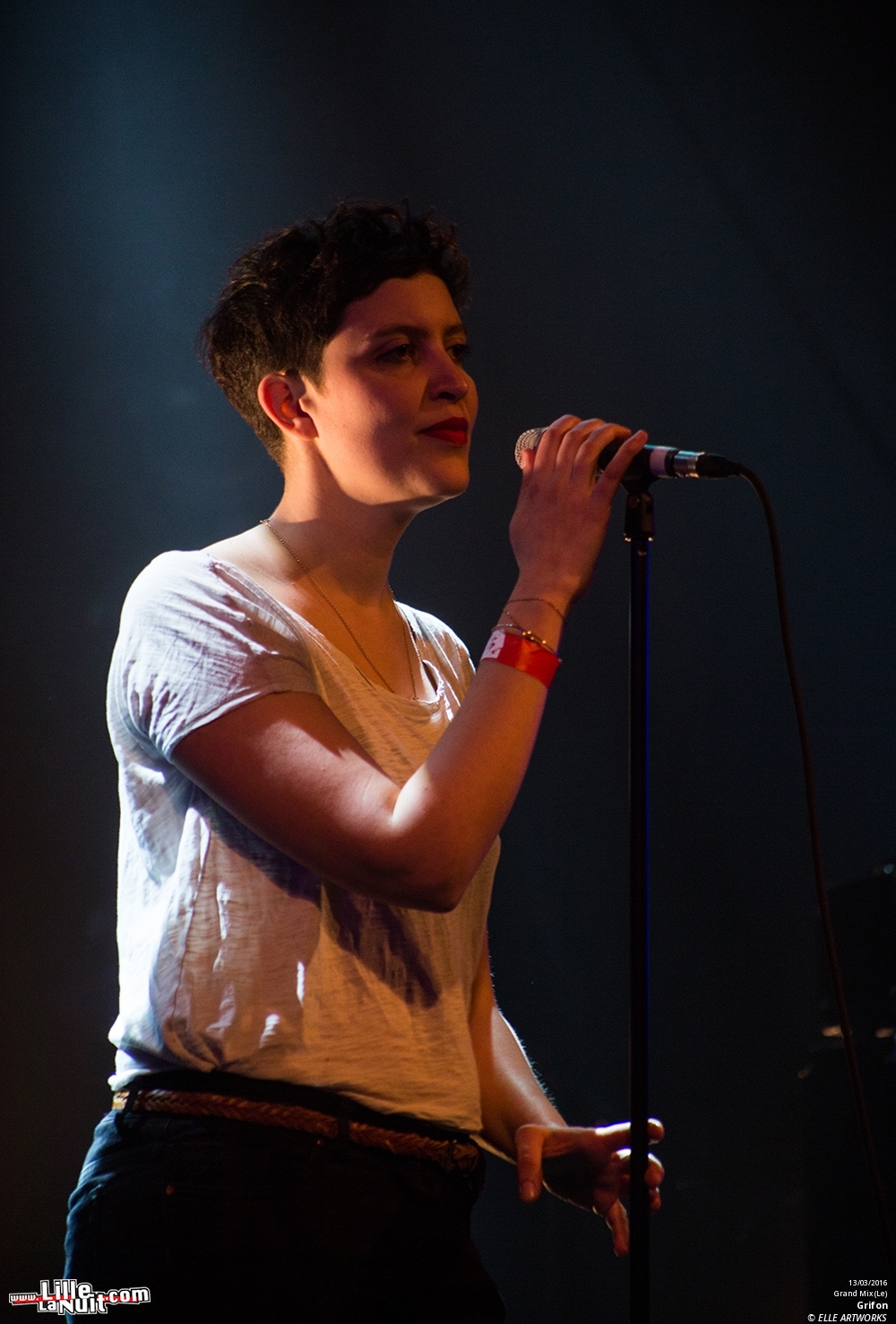 Petite Noir + Grifon au Grand Mix en live - photo n°9
