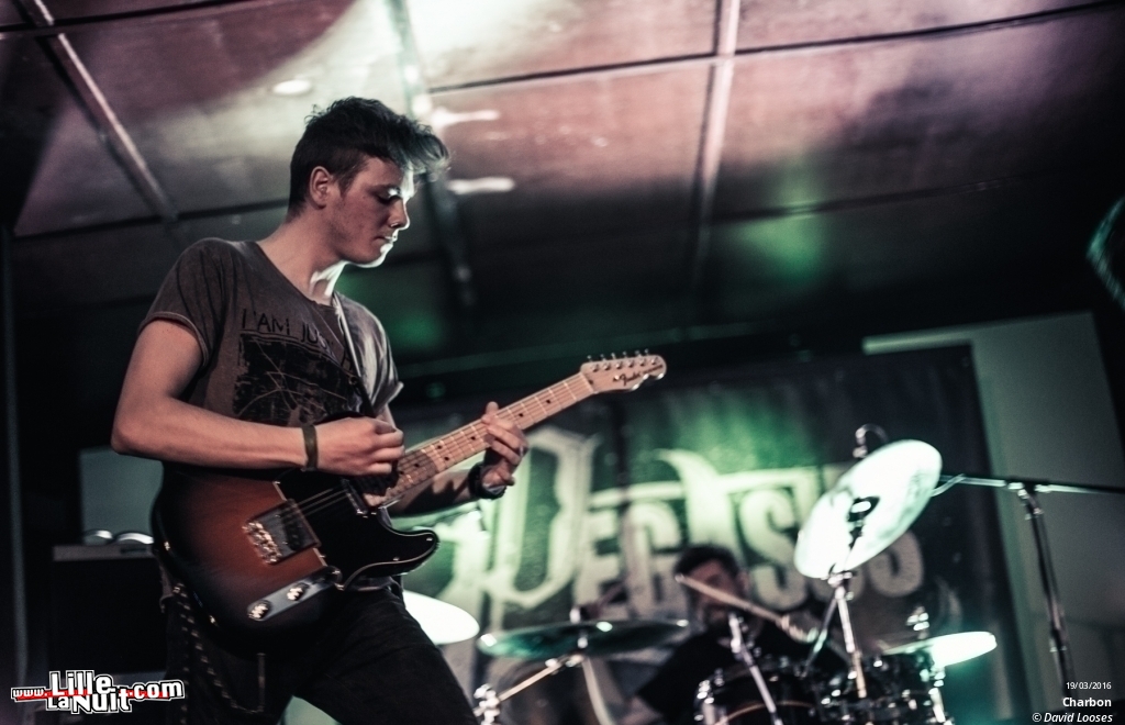 Hypno5e + Pegasus + Charbon à la Péniche Spits de Douai en live - photo n°6