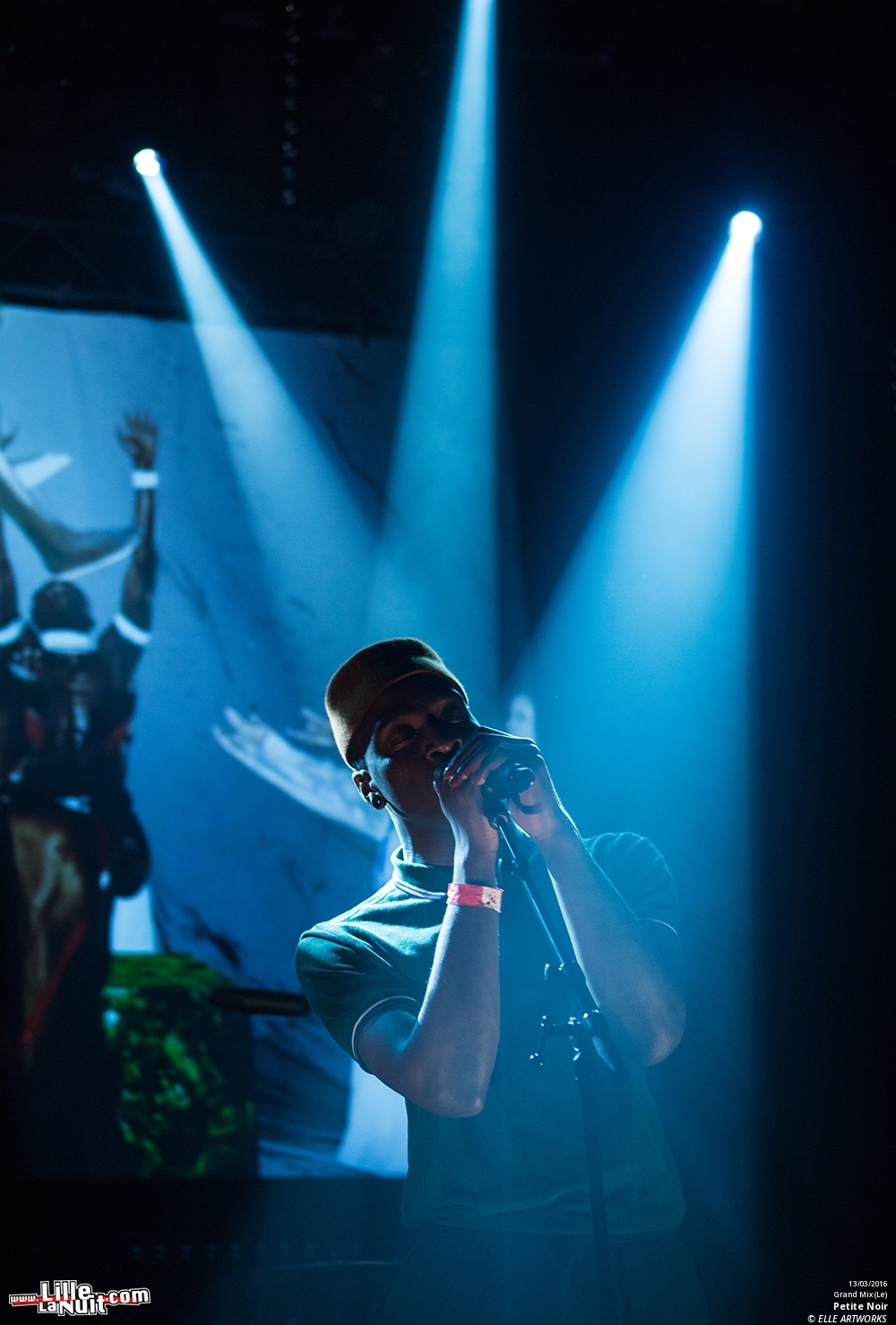 Petite Noir + Grifon au Grand Mix en live - photo n°2