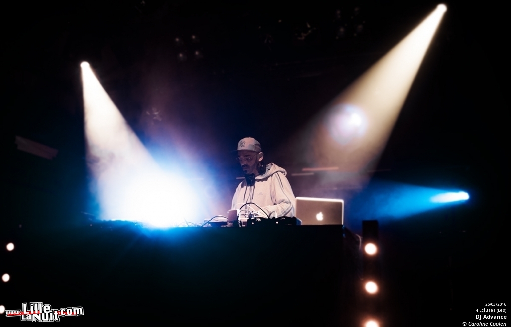 Casey + Warm Up DJ Advance aux 4Ecluses en live - photo n°1