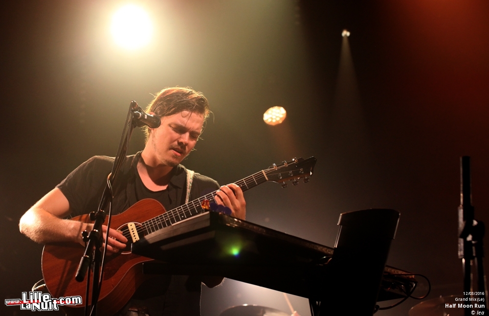 Half Moon Run + Aidan Knight au Grand Mix en live - photo n°3