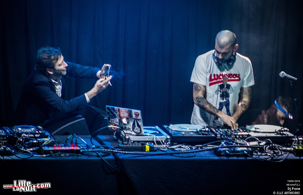 Breakbot + Para One + Dj Pone + Woodini + Dabeull à l’Aéronef en live - photo n°1