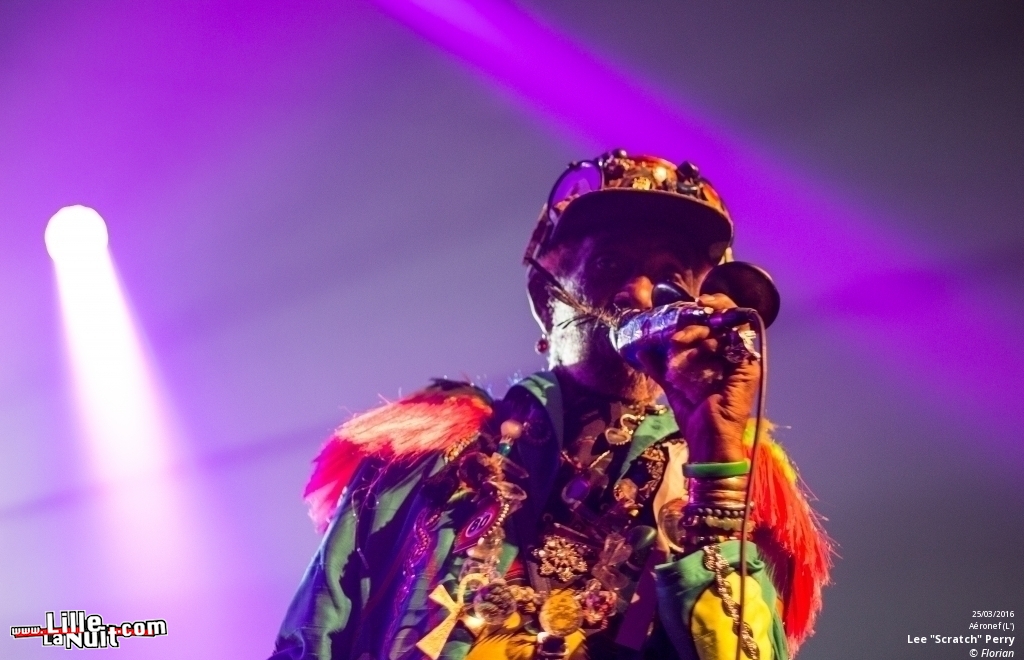 Lee Scratch Perry + Zenzile à l’Aéronef en live - photo n°4