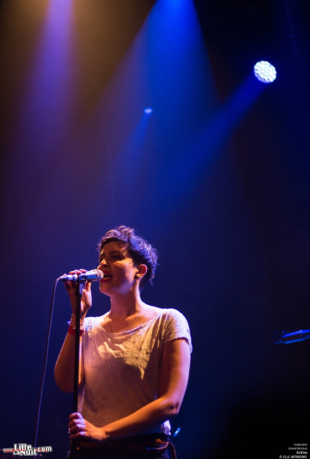 Petite Noir + Grifon au Grand Mix en live - photo n°6