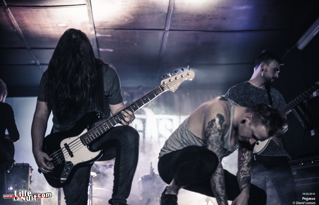 Hypno5e + Pegasus + Charbon à la Péniche Spits de Douai en live - photo n°9