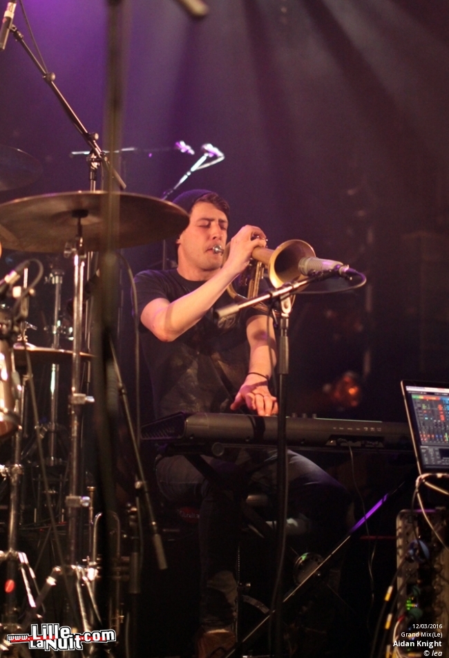 Half Moon Run + Aidan Knight au Grand Mix en live - photo n°4