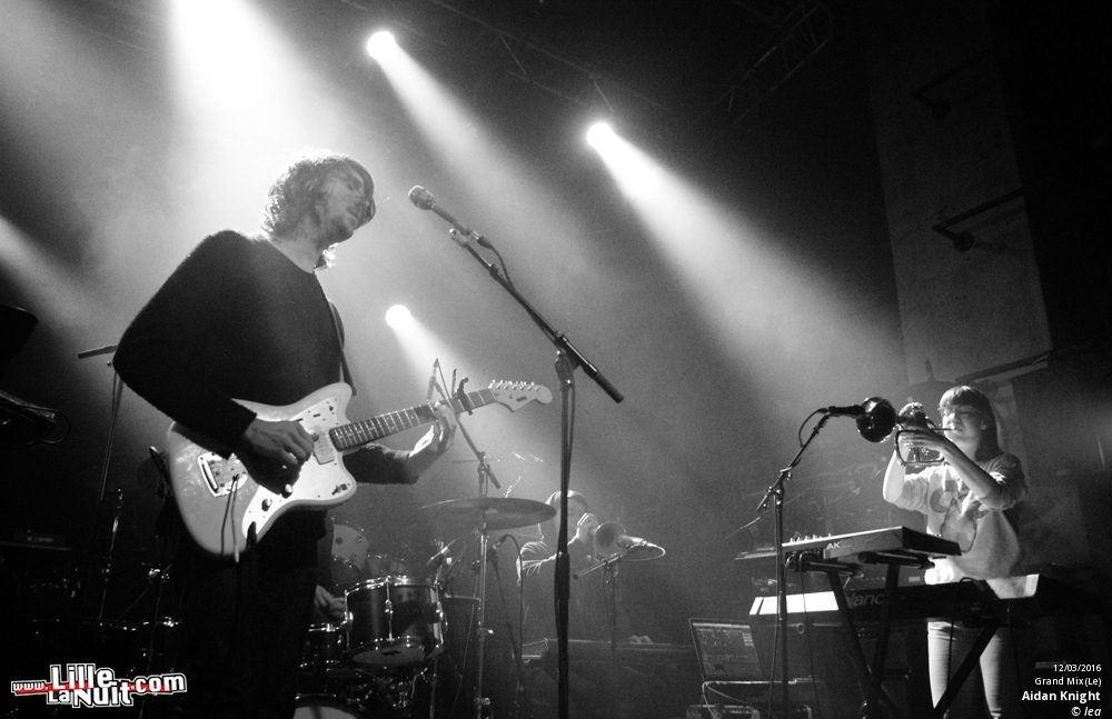 Half Moon Run + Aidan Knight au Grand Mix en live - photo n°1