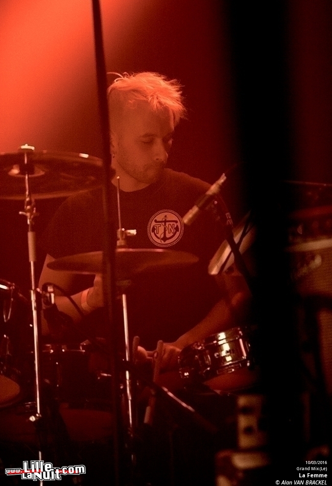 La Femme + Grand Blanc au Grand Mix en live - photo n°11