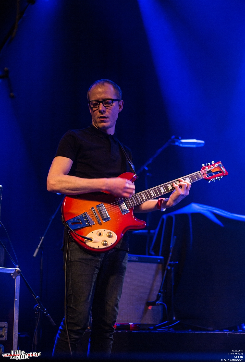 Petite Noir + Grifon au Grand Mix en live - photo n°2