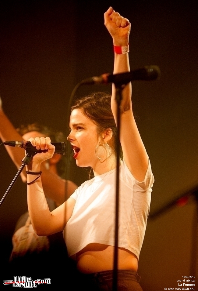 La Femme + Grand Blanc au Grand Mix en live - photo n°13