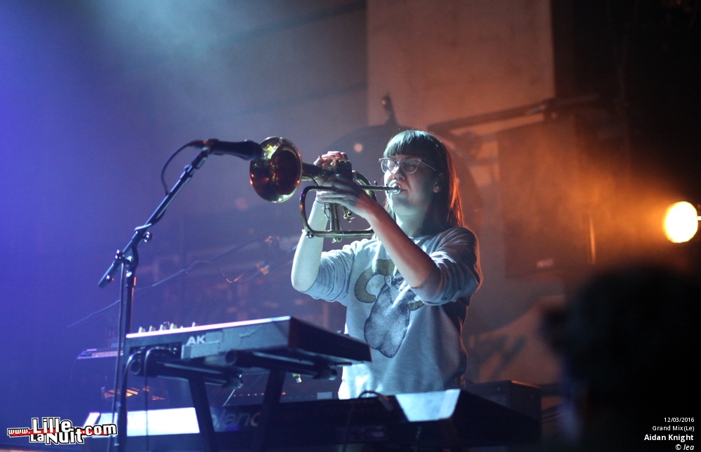 Half Moon Run + Aidan Knight au Grand Mix en live - photo n°3
