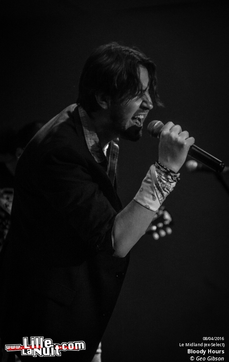 Wizzö + Blackbart + Bloody Hours au Midland Lille en live - photo n°14