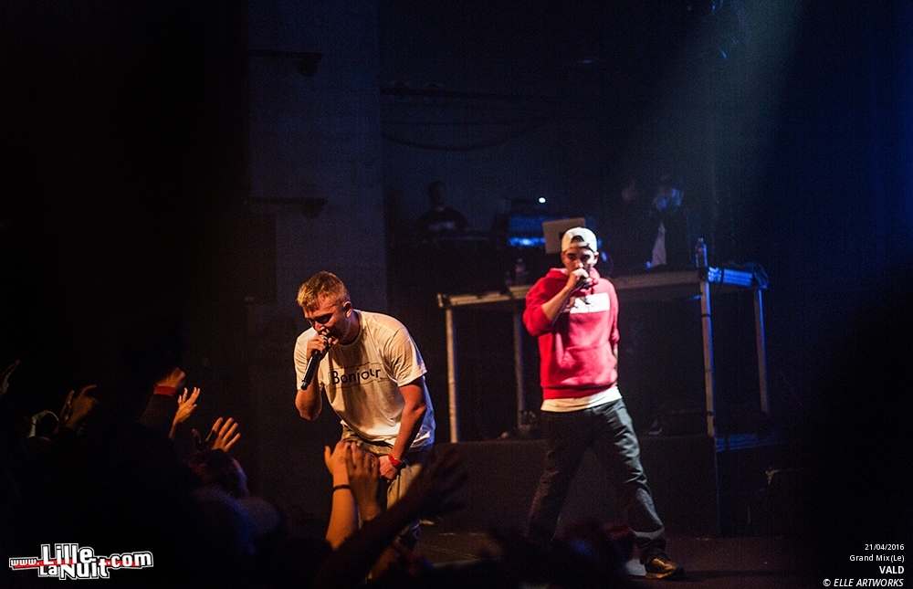 Vald + Georgio + Charly Nine au Grand Mix – Paradis Artificiels 2016 en live - photo n°10