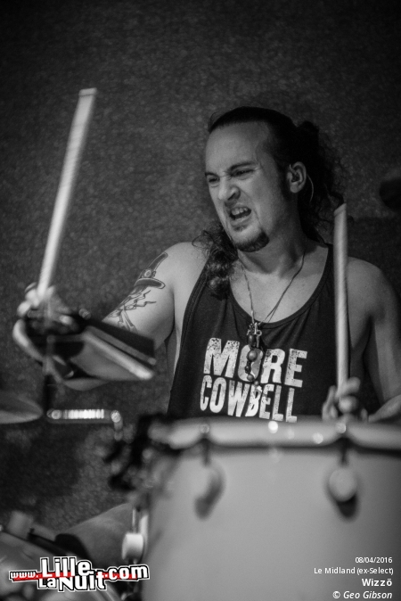 Wizzö + Blackbart + Bloody Hours au Midland Lille en live - photo n°6