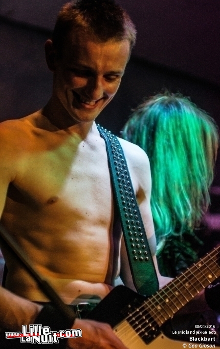 Wizzö + Blackbart + Bloody Hours au Midland Lille en live - photo n°6