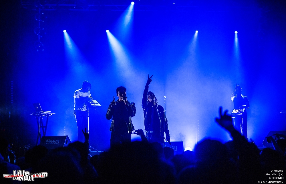 Vald + Georgio + Charly Nine au Grand Mix – Paradis Artificiels 2016 en live - photo n°2