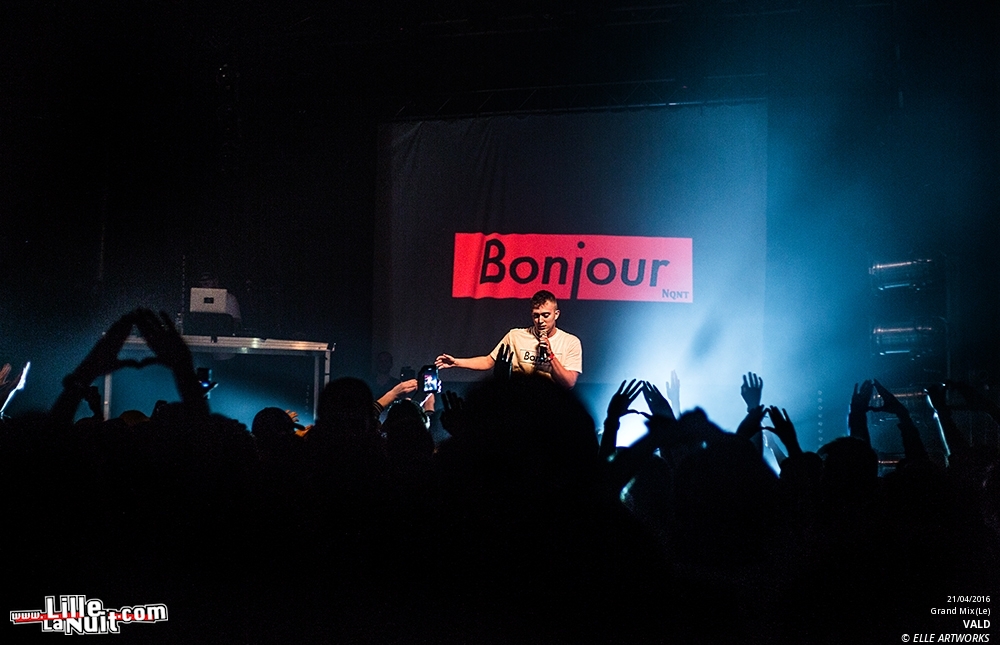 Vald + Georgio + Charly Nine au Grand Mix – Paradis Artificiels 2016 en live - photo n°1