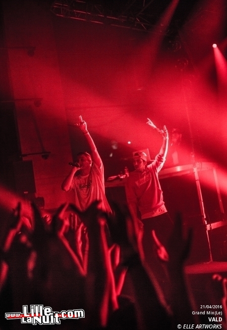 Vald + Georgio + Charly Nine au Grand Mix – Paradis Artificiels 2016 en live - photo n°12