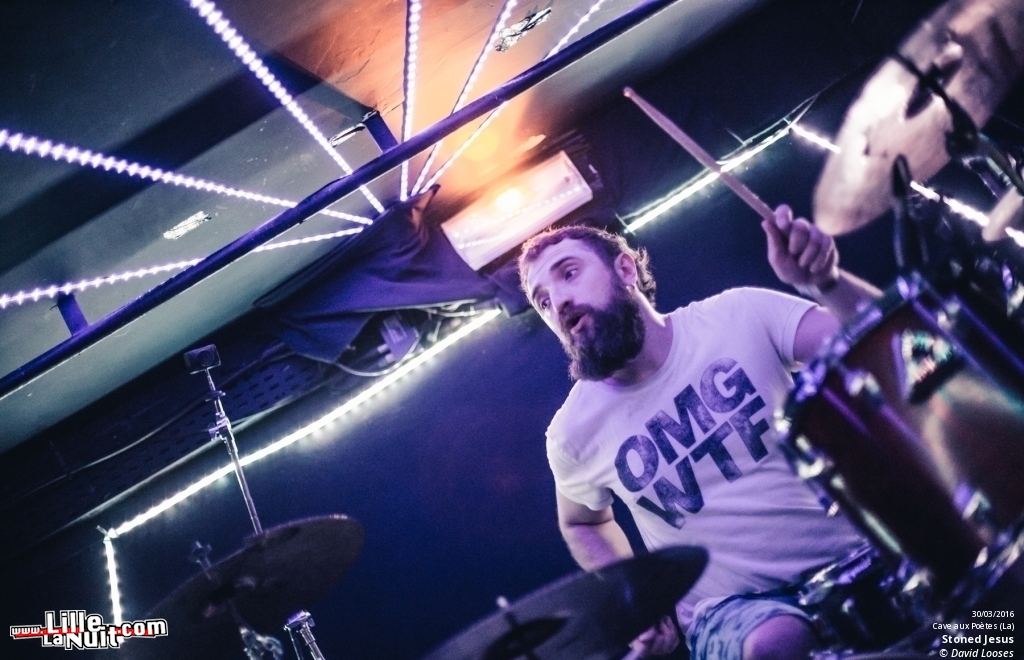 Stoned Jesus + Mars Red Sky à la Cave aux Poètes en live - photo n°7