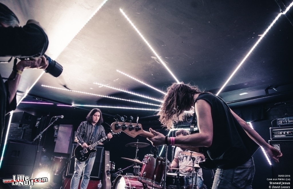 Stoned Jesus + Mars Red Sky à la Cave aux Poètes en live - photo n°1