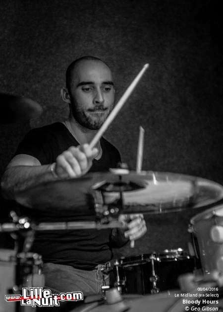 Wizzö + Blackbart + Bloody Hours au Midland Lille en live - photo n°19