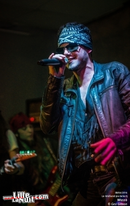 Wizzö + Blackbart + Bloody Hours au Midland Lille en live - photo n°2