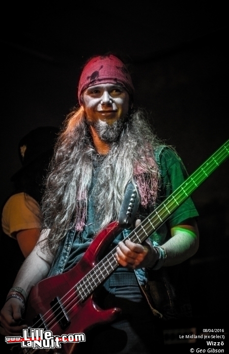 Wizzö + Blackbart + Bloody Hours au Midland Lille en live - photo n°12