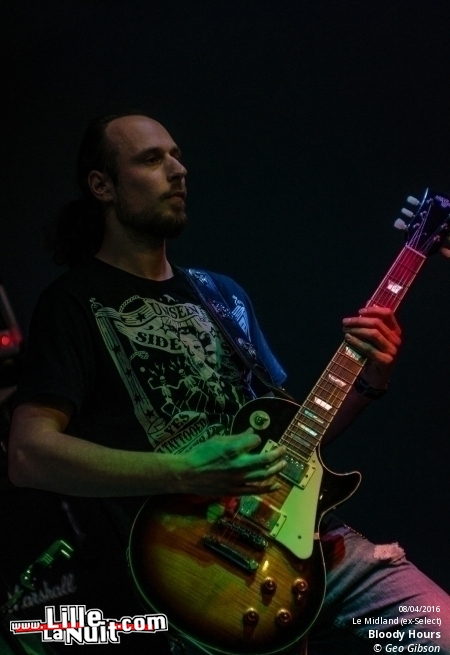 Wizzö + Blackbart + Bloody Hours au Midland Lille en live - photo n°4