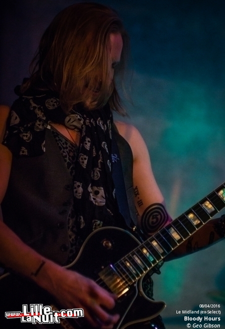 Wizzö + Blackbart + Bloody Hours au Midland Lille en live - photo n°17