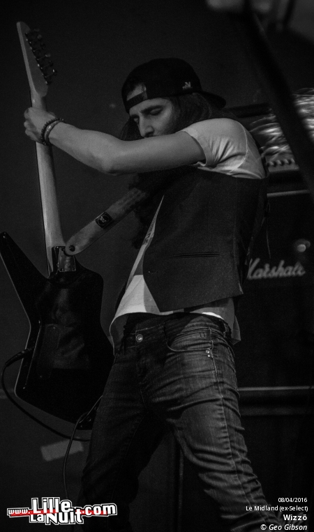 Wizzö + Blackbart + Bloody Hours au Midland Lille en live - photo n°16