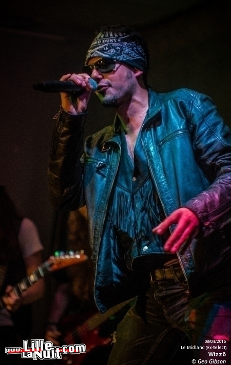 Wizzö + Blackbart + Bloody Hours au Midland Lille en live - photo n°1