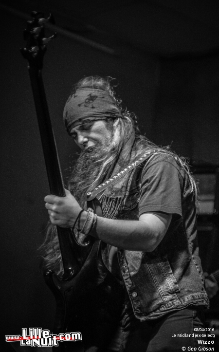 Wizzö + Blackbart + Bloody Hours au Midland Lille en live - photo n°13